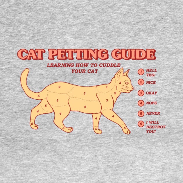 Cat Petting Guide by thiagocorrea